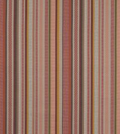 Cabrera Stripe Fabric by Jane Churchill Red Cabrera Stripe Fabric by Jane Churchill Red