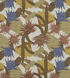Cactus Flower Fabric by Christopher Farr Cloth Lemon Cactus Flower Fabric by Christopher Farr Cloth Lemon