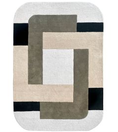 Cadenas Rug by Edito Paris Khaki Cadenas Rug by Edito Paris Khaki