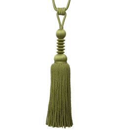 Caitlin Single Tassel Tieback Trimming by Samuel & Sons Olive Caitlin Single Tassel Tieback Trimming by Samuel & Sons Olive