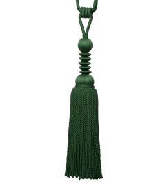 Caitlin Single Tassel Tieback Trimming by Samuel & Sons Viridian Green Caitlin Single Tassel Tieback Trimming by Samuel & Sons Viridian Green