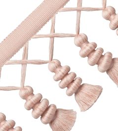 Caitlin Tassel Fringe Trimming by Samuel & Sons Apple Blossom Caitlin Tassel Fringe Trimming by Samuel & Sons Apple Blossom