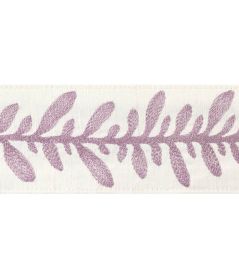 Calathea Tape Trimming by Thibaut Lilac Calathea Tape Trimming by Thibaut Lilac