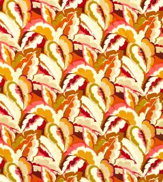 Calathea Velvet Fabric by Harlequin Amber Light / Brazilian Rosewood / Pomegranate / Shiitake Calathea Velvet Fabric by Harlequin Amber Light / Brazilian Rosewood / Pomegranate / Shiitake
