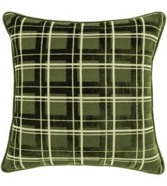 Caledonian Cushion 50 x 50cm by Kirkby Design Pine Green Caledonian Cushion 50 x 50cm by Kirkby Design Pine Green