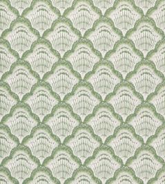 Calico Shell Wallpaper by 1838 Wallcoverings Verde Calico Shell Wallpaper by 1838 Wallcoverings Verde