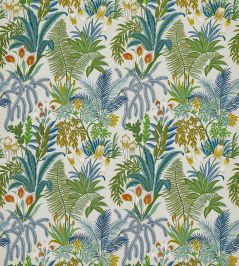Calla Lily Fabric by Osborne & Little Azure Calla Lily Fabric by Osborne & Little Azure
