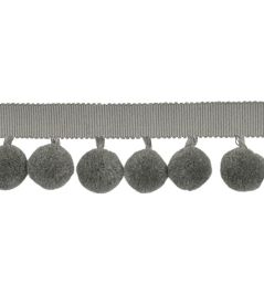 Calypso Solid Bobble Fringe 47mm Trimming by Houles Ciment Calypso Solid Bobble Fringe 47mm Trimming by Houles Ciment