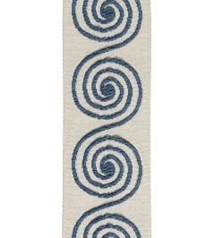 Calyx Jacquard Braid 60mm Trimming by Houles 9600 Calyx Jacquard Braid 60mm Trimming by Houles 9600