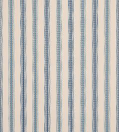 Camber Stripe Fabric by Jane Churchill Blue Camber Stripe Fabric by Jane Churchill Blue