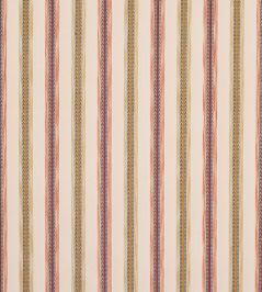Camber Stripe Fabric by Jane Churchill Ochre/Red Camber Stripe Fabric by Jane Churchill Ochre/Red