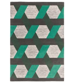 Camden Rug by Asiatic Green Camden Rug by Asiatic Green