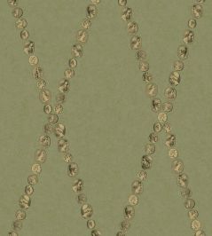 Cammei Wallpaper by Cole & Son Antique Gold on Olive Cammei Wallpaper by Cole & Son Antique Gold on Olive