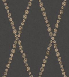 Cammei Wallpaper by Cole & Son Gold on Charcoal Cammei Wallpaper by Cole & Son Gold on Charcoal
