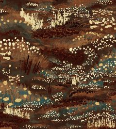 Camp Blau Wallpaper by Tres Tintas Brown Camp Blau Wallpaper by Tres Tintas Brown