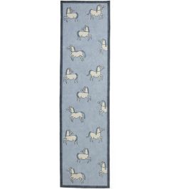 Canter Runner Rug by Scion Mist Canter Runner Rug by Scion Mist