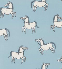 Canter Wallpaper by Scion Denim Canter Wallpaper by Scion Denim
