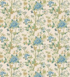 Canton Fabric by GP & J Baker Blue/Green Canton Fabric by GP & J Baker Blue/Green