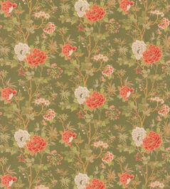 Canton Fabric by GP & J Baker Olive Canton Fabric by GP & J Baker Olive