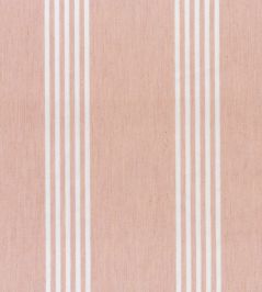 Canvas Stripe Fabric by Ian Mankin Pink Canvas Stripe Fabric by Ian Mankin Pink