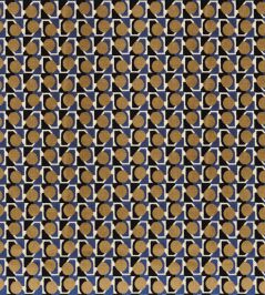 Capsule Fabric by Camengo Navy Capsule Fabric by Camengo Navy