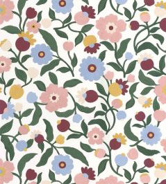 Capucine Wallpaper by Caselio Violet Capucine Wallpaper by Caselio Violet