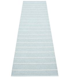 Carl Runner Rug by Pappelina Blue Fog/Dove Blue Carl Runner Rug by Pappelina Blue Fog/Dove Blue