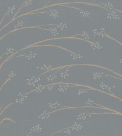 Carly Fabric by Zimmer + Rohde Dusky Blue Carly Fabric by Zimmer + Rohde Dusky Blue