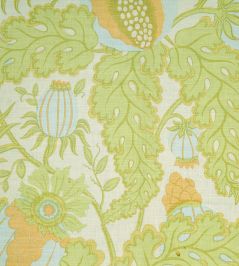 Carnival Fabric by Christopher Farr Cloth Pale Blue Carnival Fabric by Christopher Farr Cloth Pale Blue