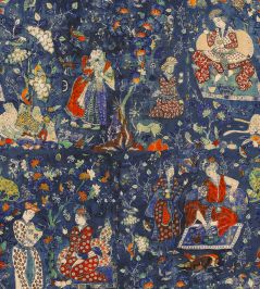 Carnival of Maghreb Wallpaper by MINDTHEGAP Indigo/Red Carnival of Maghreb Wallpaper by MINDTHEGAP Indigo/Red