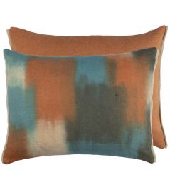 Carres Ombres Cushion 45 x 60cm by Designers Guild Terracotta Carres Ombres Cushion 45 x 60cm by Designers Guild Terracotta