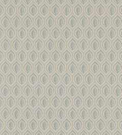 Carrick Wallpaper by Colefax and Fowler Aqua Carrick Wallpaper by Colefax and Fowler Aqua