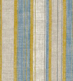 Carskiey Broad Stripe Wallpaper by Fermoie Blue/Yellow Carskiey Broad Stripe Wallpaper by Fermoie Blue/Yellow