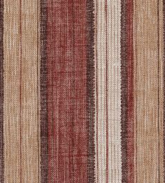 Carskiey Broad Stripe Fabric by Fermoie Brown Carskiey Broad Stripe Fabric by Fermoie Brown