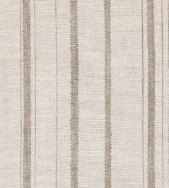 Carskiey Single Stripe Fabric by Fermoie Grey Carskiey Single Stripe Fabric by Fermoie Grey