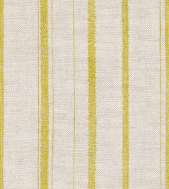 Carskiey Single Stripe Fabric by Fermoie Yellow Carskiey Single Stripe Fabric by Fermoie Yellow