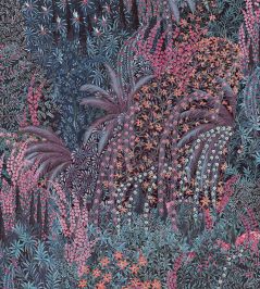 Cascade Velvet Fabric by Cole & Son Violet Cascade Velvet Fabric by Cole & Son Violet