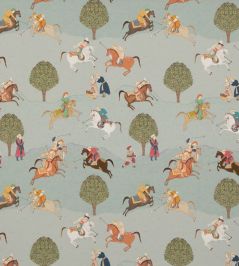 Caspian Fabric by GP & J Baker Aqua Caspian Fabric by GP & J Baker Aqua