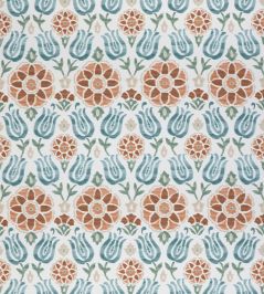 Cassia Fabric by Clarke & Clarke Spice/Sage Cassia Fabric by Clarke & Clarke Spice/Sage