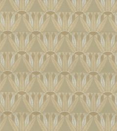 Castalia Wallpaper by Casamance Vert Cendre/Dore Castalia Wallpaper by Casamance Vert Cendre/Dore