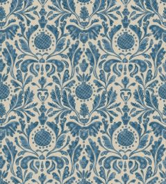 Castellane Wallpaper by Nina Campbell Indigo Castellane Wallpaper by Nina Campbell Indigo