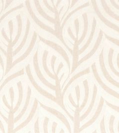 Catalpa Fabric by Casamance Blanc Catalpa Fabric by Casamance Blanc