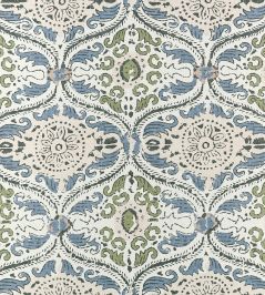 Cecilia Wallpaper by Anna French Blue and Green Cecilia Wallpaper by Anna French Blue and Green