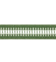 Cecily Tape Trimming by Thibaut Emerald Cecily Tape Trimming by Thibaut Emerald