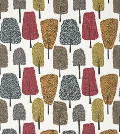 Cedar Fabric by Scion Tangerine / Sulphur / Chilli Cedar Fabric by Scion Tangerine / Sulphur / Chilli