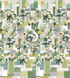 Celadon Vase Mural by Designers Guild Celadon Celadon Vase Mural by Designers Guild Celadon