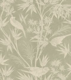 Celeste Wallpaper by Sandberg Green Celeste Wallpaper by Sandberg Green