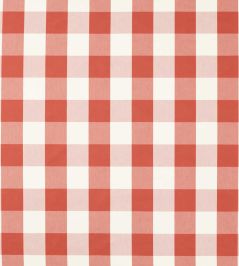 Central Check Fabric by Scion Tomato Central Check Fabric by Scion Tomato