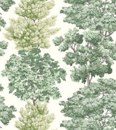 Central Park Wallpaper by Scalamandre Green Central Park Wallpaper by Scalamandre Green