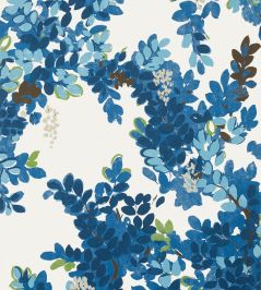 Central Park Wallpaper by Thibaut Blue And Green Central Park Wallpaper by Thibaut Blue And Green
